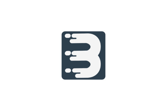 Download Letter B Liquid Abstract Geometric Logo - Logo Collection