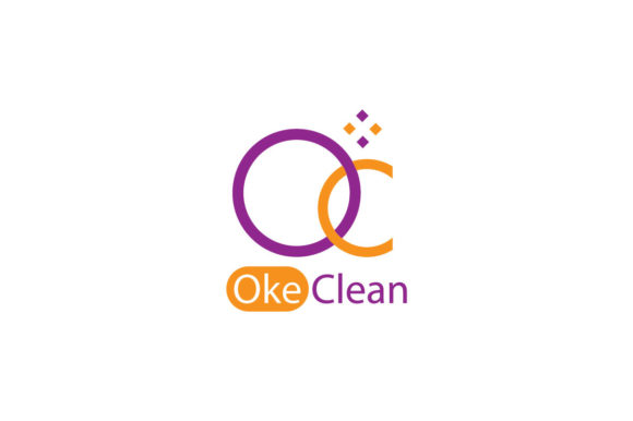 Download OC Initial Logo Cleanliness Okay Clean V - Logo Collection