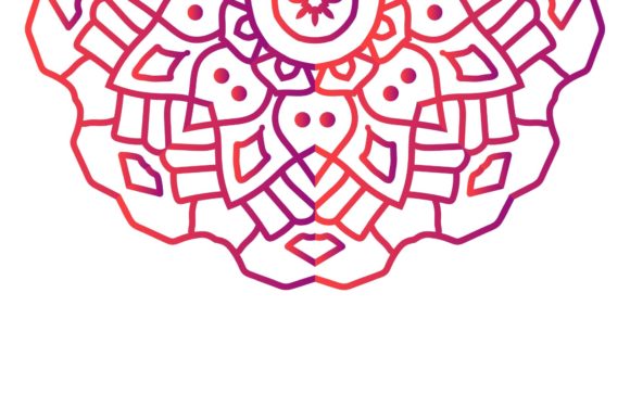 Download Mandala Flower Oriental Design - Flower Collection