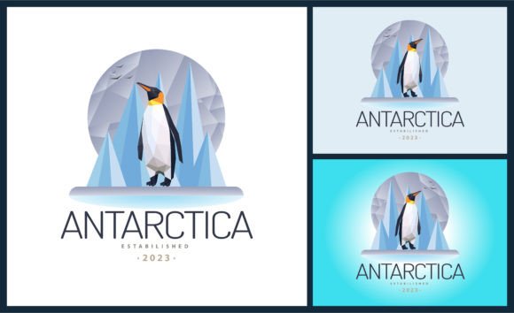 Download Antarctica Penguin Ice Snow Mosaic Logo - Logo Collection