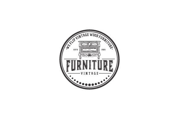 Download Vintage Table Logo for Furniture - Logo Collection