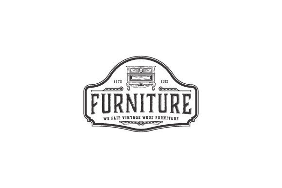 Download Vintage Table Logo for Furniture - Logo Collection