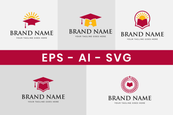 Download Education Logo Design Set - Logo Collection