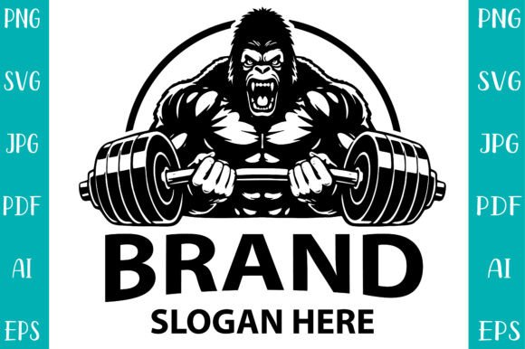 Download Gym Logo Template | Modern Fitness Logo - Logo Collection