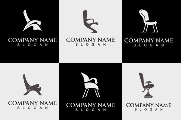 Download Chair Furniture Logo Image Design - Hair Collection