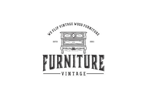 Download Vintage Table Logo for Furniture - Logo Collection