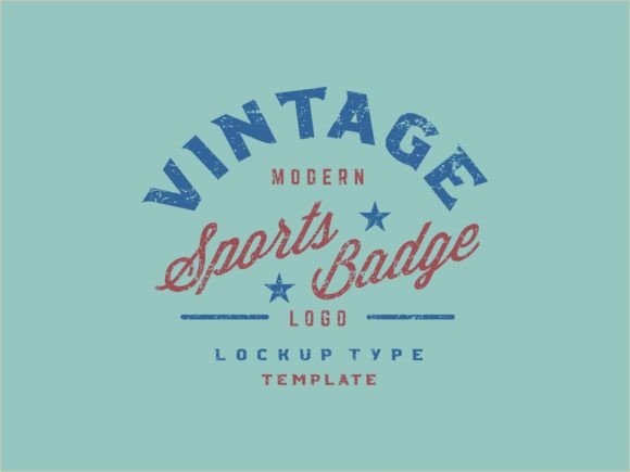 Download Vintage Sport Badge Logo Template - Logo Collection