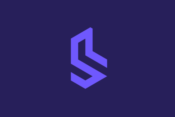 Download B Lowercase Geometric Logo - Logo Collection