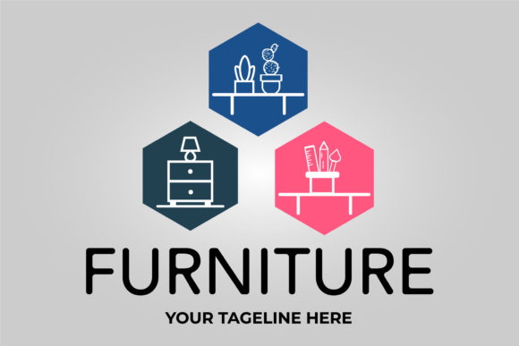 Download Furniture Vintage Minimalist Vector Logo - Logo Collection