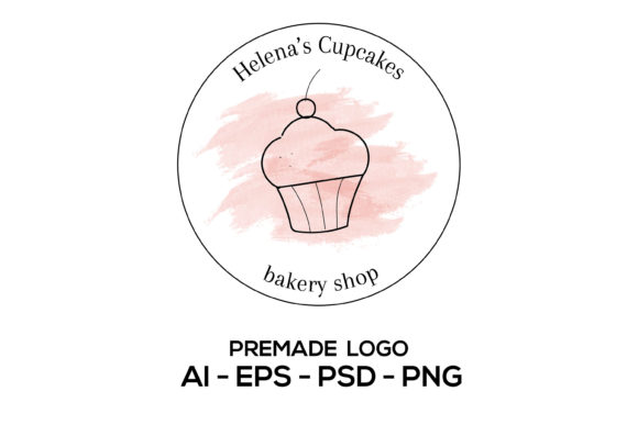 Download Cupcake Logo, Bakery Logo Template - Logo Collection
