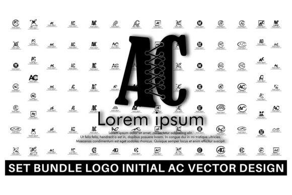Download Ac Letter Initials Logo Collection - Logo Collection