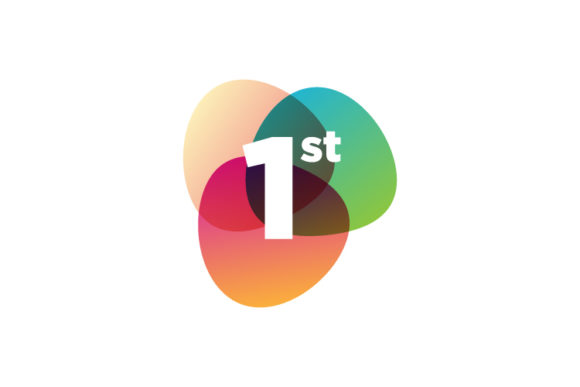 Download Number First Logo Colorful Design Vector - Premium Resources