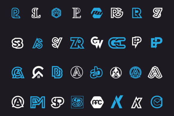 Download Monogram Letter Mark Logo Collection - Logo Collection