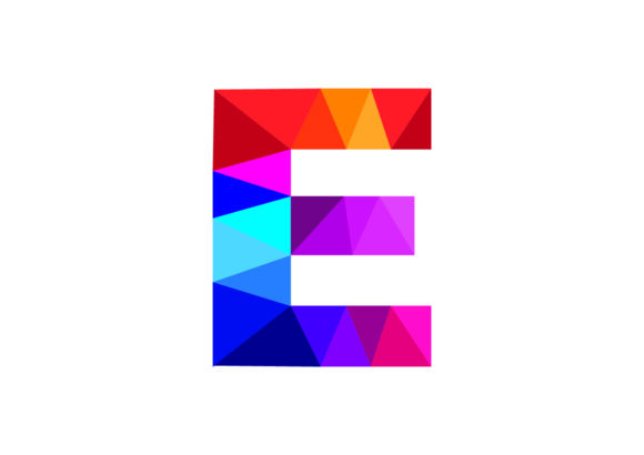 Download E Geometric Logo - Logo Collection