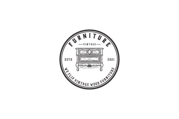 Download Vintage Table Logo for Furniture - Logo Collection