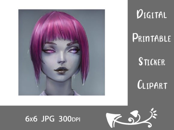 Download Pink Haired Alternative Girl Portrait - Hair Collection