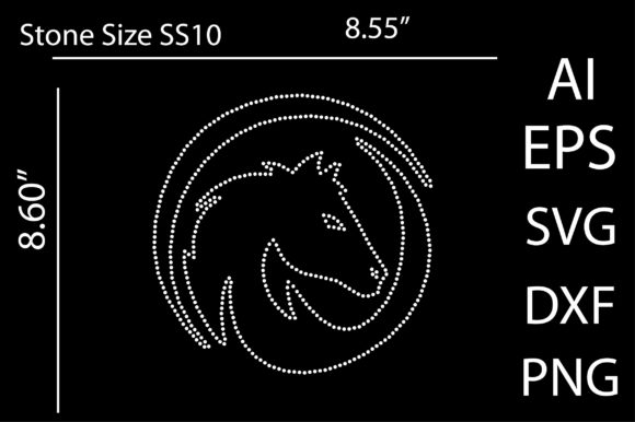 Download Horse Rhinestone Logo Template Design - Logo Collection