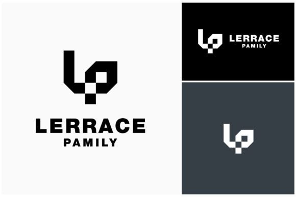Download Letter LP Monogram Geometric Logo - Logo Collection